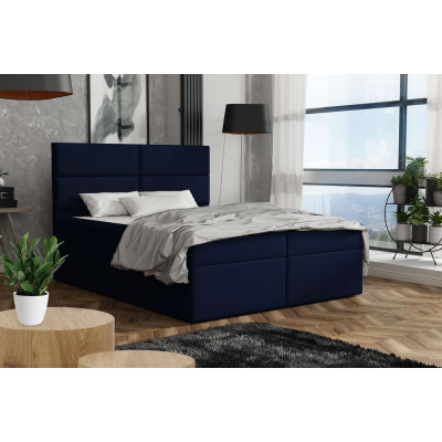 Elegantná posteľ 160x200 ZINA - modrá 4