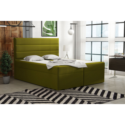 Boxspringová posteľ 120x200 INGA - zelená