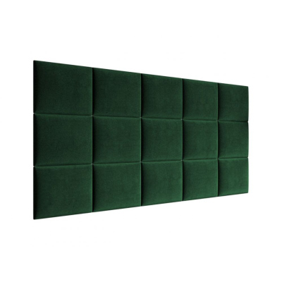 Čalúnený nástenný panel 40x30 PAG - zelený