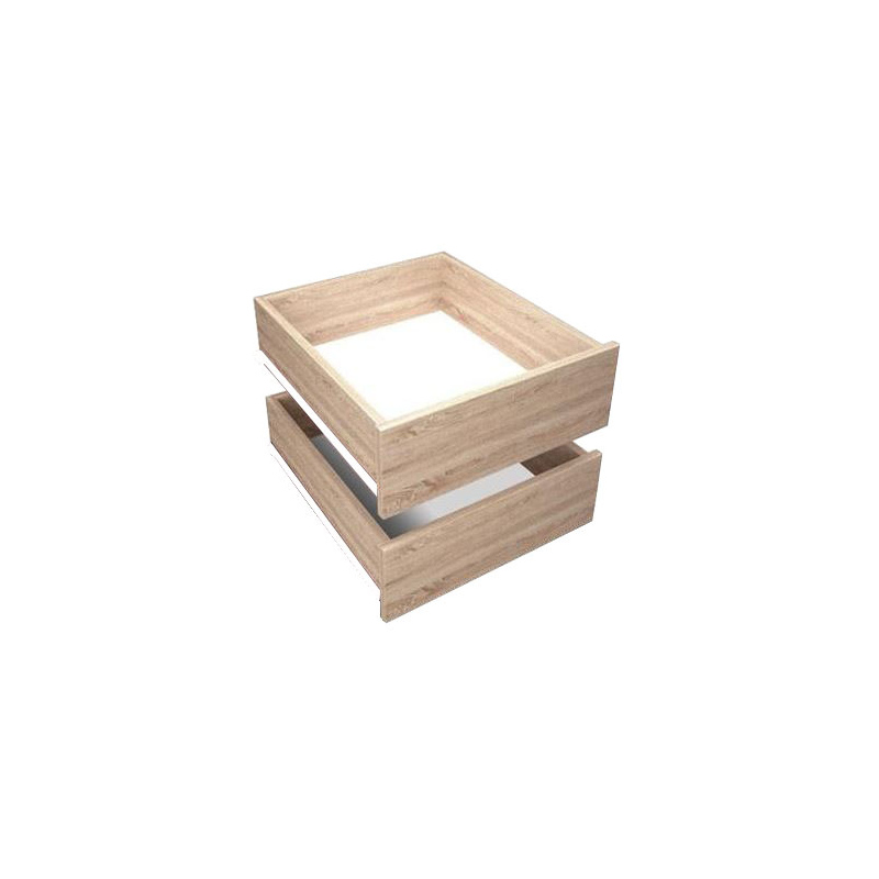 Set 2 šuplíků UNI do skříní š. 250 cm - dub sonoma