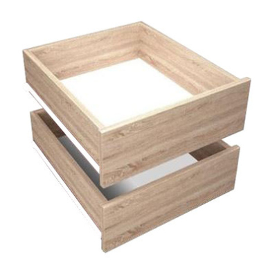 Set 2 šuplíků UNI do skříní š. 250 cm - dub sonoma