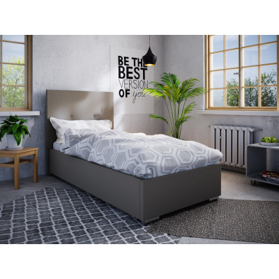 Jednolôžková posteľ 90x200 FLEK 2 - béžová