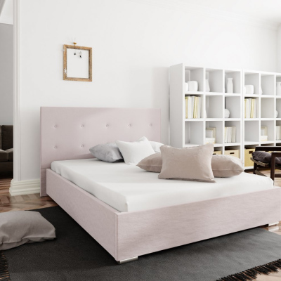 Manželská posteľ 160x200 FLEK 1 - ružová