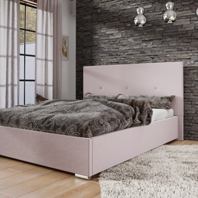 Manželská posteľ 140x200 FLEK 2 - ružová