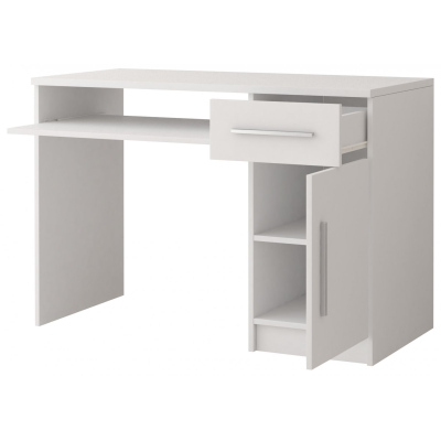 Praktický písací stôl OLEG - biela