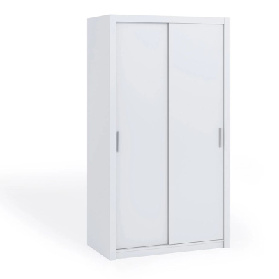 Skriňa s posuvnými dverami 150 BRYAN - biela
