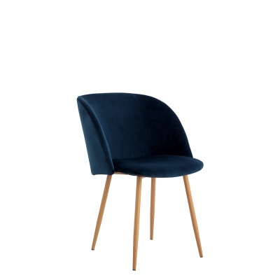 Set moderných stoličiek DOROTHEA - modrý