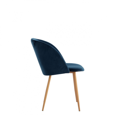 Set moderných stoličiek DOROTHEA - modrý