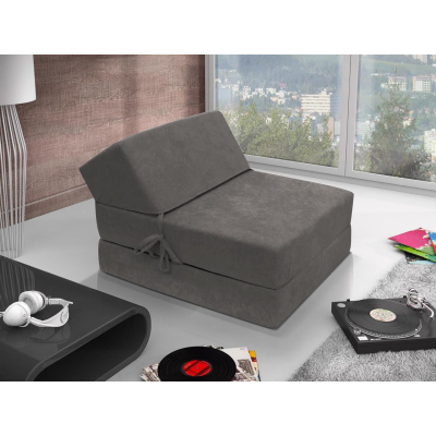 Rozkladacie kreslo OTTO - tmavo šedé