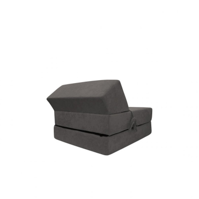 Rozkladacie kreslo OTTO - tmavo šedé