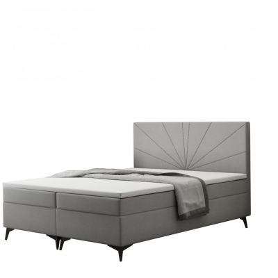 Manželská posteľ FILOMENA 160x200 - sivá