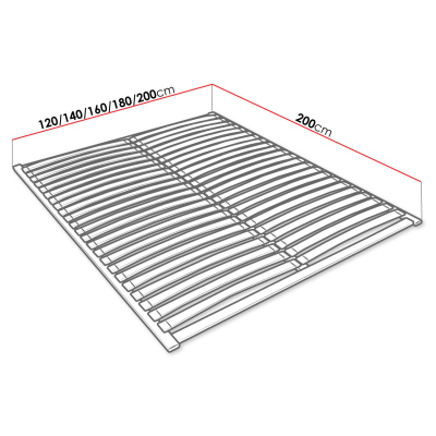 Lamelový rošt 200x200 PROVO