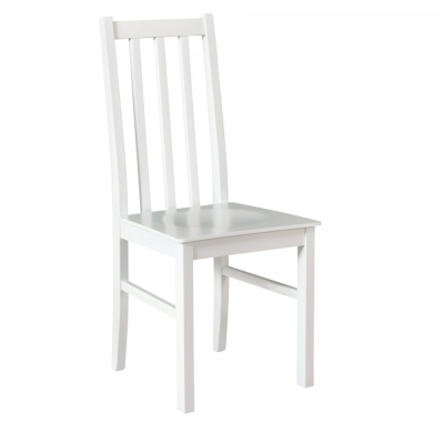 Jedálenska stolička NIKITA 10D - biela