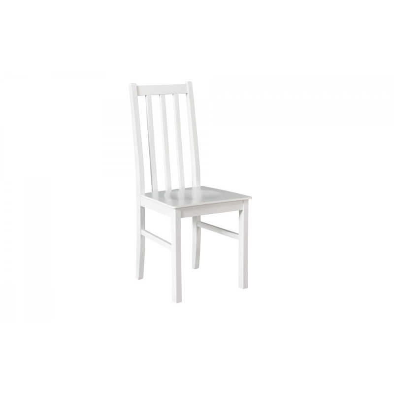 Jedálenska stolička NIKITA 10D - biela