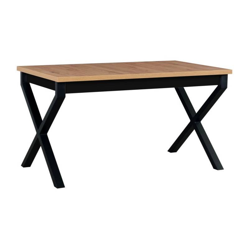 Jedálenský stôl NAPOLEON 1 - dub sonoma / čierna