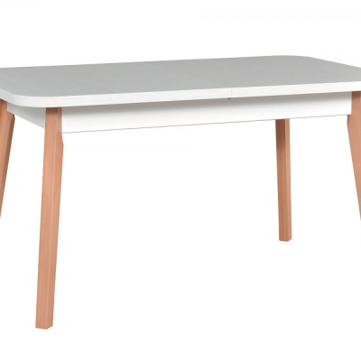Jedálenský stôl NOEMI 6 - biela / dub sonoma