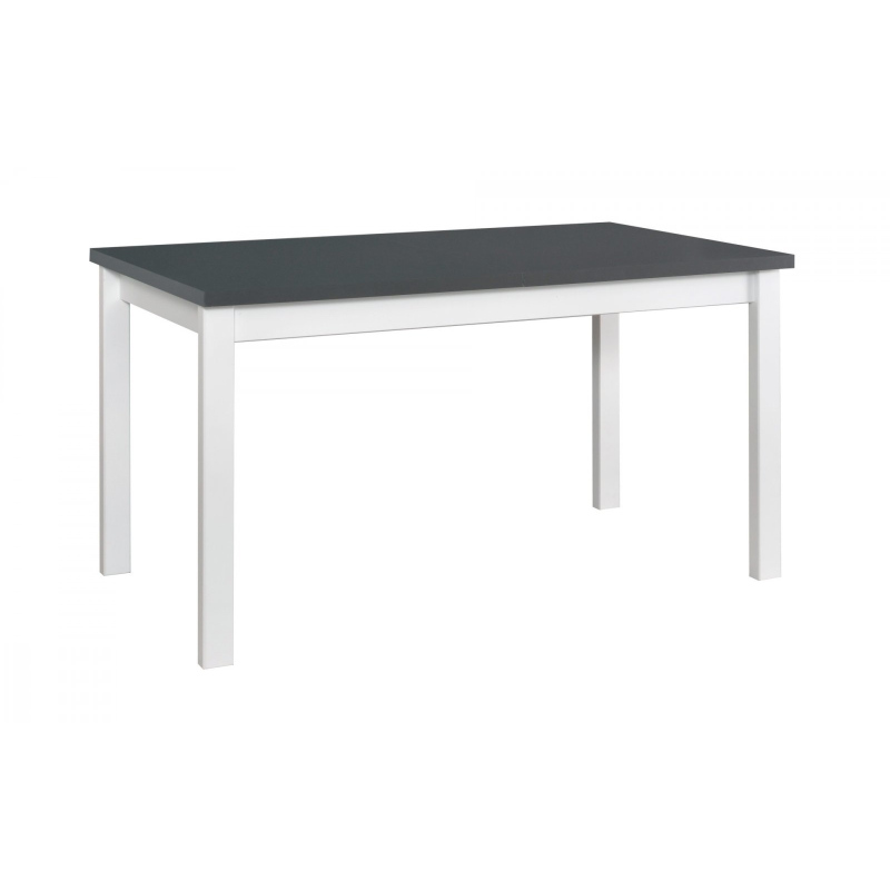 Jedálenský stôl DOROTA 2 - grafit / biela