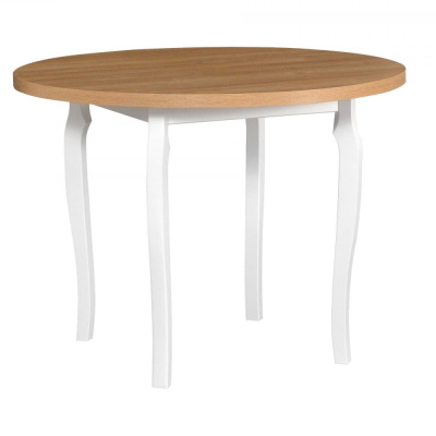 Jedálenský stôl HELGA 3 - olša / biela
