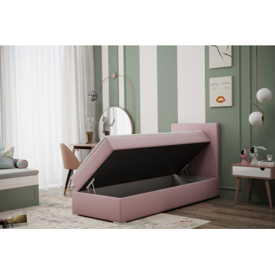 Boxspringová posteľ do detskej izby RADMILA 80x200 - ružová