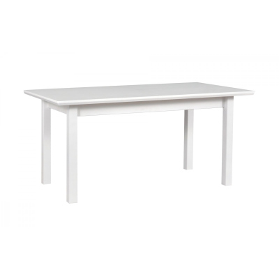 Jedálenský stôl BENEDIKT 5L S - biely