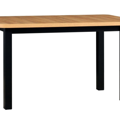 Jedálenský stôl BENEDIKT 2 - olša / čierna