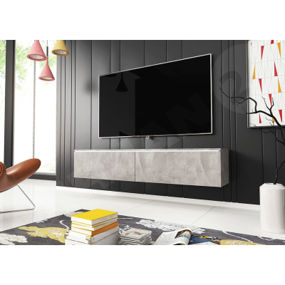 TV stolík CERIEE 140 - betón