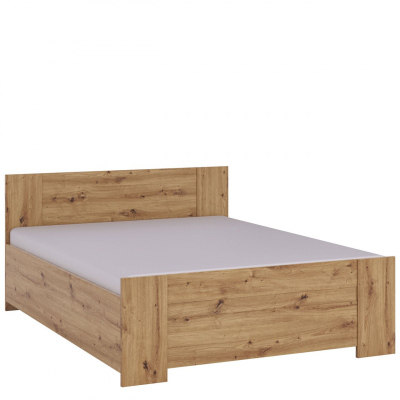 Manželská posteľ 160x200 CORTLAND - dub artisan
