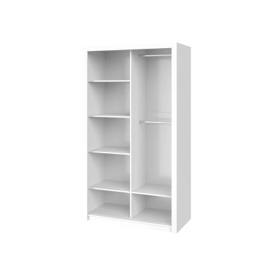 Spálňová zostava s posteľou 160x200 CORTLAND 1 - dub artisan / šedá ekokoža