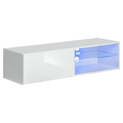 Stolík pod TV RIONATA 4 - biely