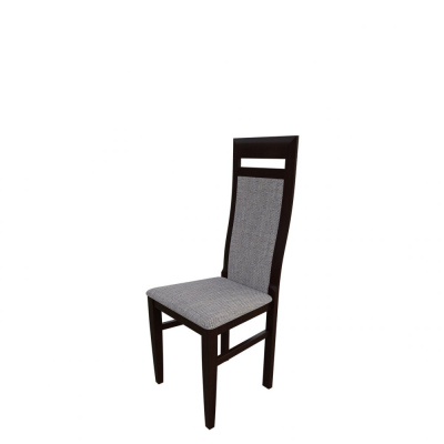 Jedálenská stolička MOVILE 43 - orech / šedá 2