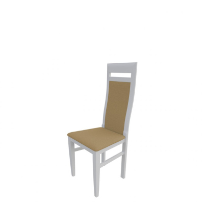 Jedálenská stolička MOVILE 43 - biela / béžová