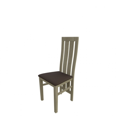 Jedálenská stolička MOVILE 42 - dub sonoma / tmavá hnedá 1
