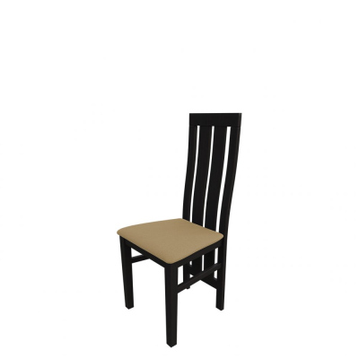 Jedálenská stolička MOVILE 42 - orech / béžová