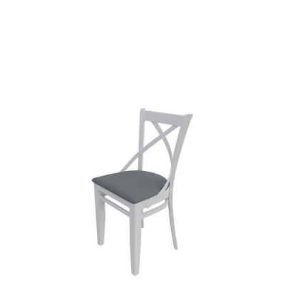 Stolička do jedálne MOVILE 41 - biela / šedá 1