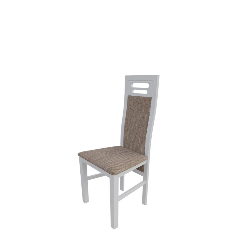Stolička do jedálne MOVILE 40 - biela / hnedá