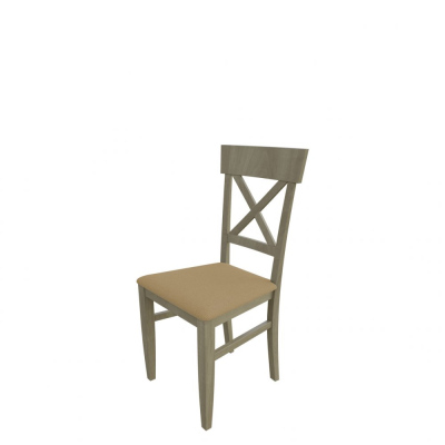 Jedálenská stolička MOVILE 39 - dub sonoma / béžová