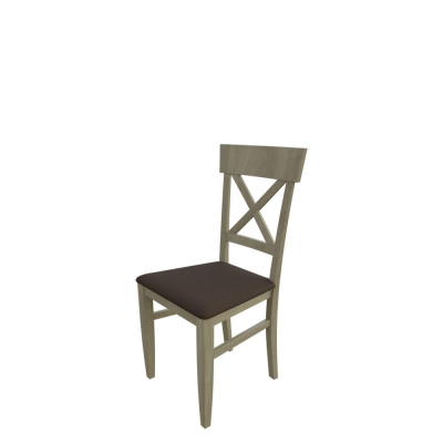 Jedálenská stolička MOVILE 39 - dub sonoma / tmavá hnedá 1