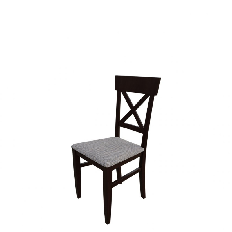 Jedálenská stolička MOVILE 39 - orech / šedá 2
