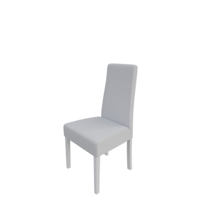 Čalúnená jedálenská stolička MOVILE 38 - biela / biela ekokoža