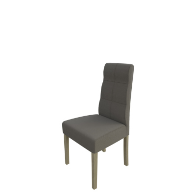 Jedálenská stolička MOVILE 37 - dub sonoma / šedá ekokoža