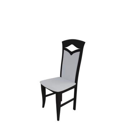 Jedálenská stolička MOVILE 30 - wenge / biela ekokoža