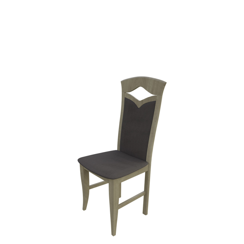 Jedálenská stolička MOVILE 30 - dub sonoma / tmavá hnedá 2