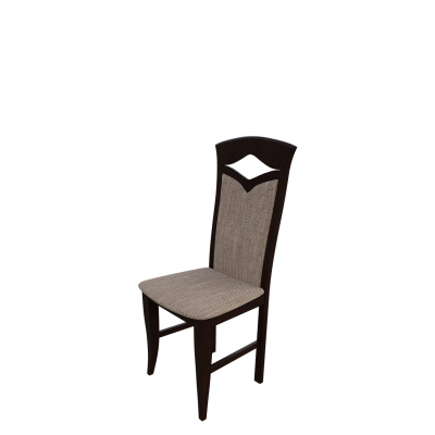 Jedálenská stolička MOVILE 30 - orech / hnedá