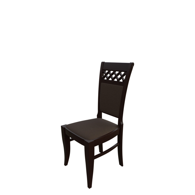 Jedálenská stolička MOVILE 29 - orech / tmavá hnedá 1