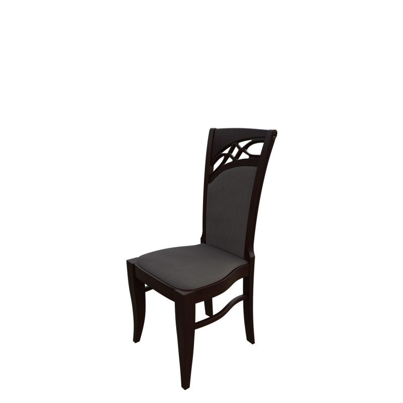 Jedálenská stolička MOVILE 28 - orech / tmavá hnedá 2