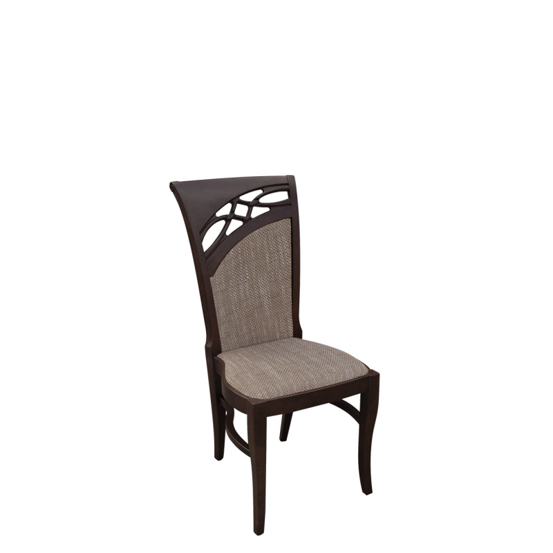 Jedálenská stolička MOVILE 28 - orech / hnedá