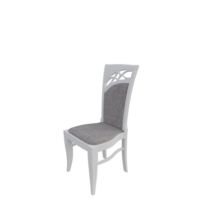 Jedálenská stolička MOVILE 28 - biela / šedá 2