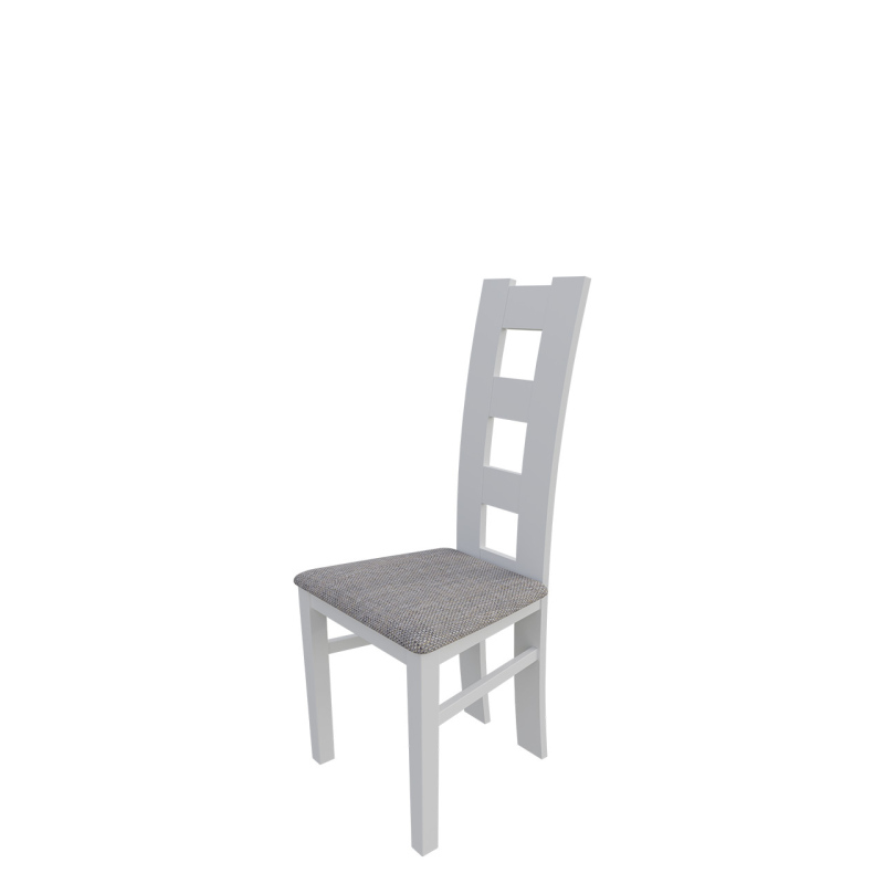 Jedálenská stolička MOVILE 21 - biela / šedá 2