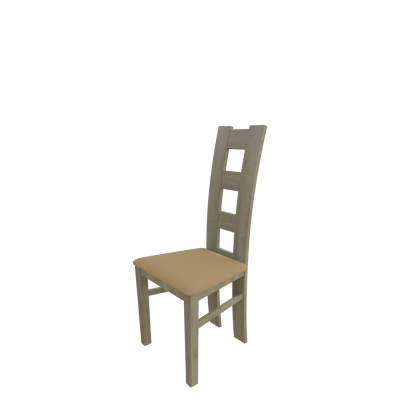 Jedálenská stolička MOVILE 21 - dub sonoma / béžová