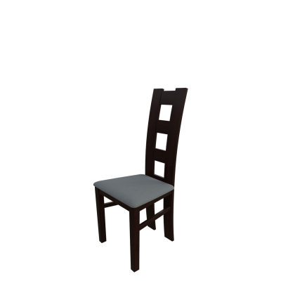 Jedálenská stolička MOVILE 21 - orech / šedá 1
